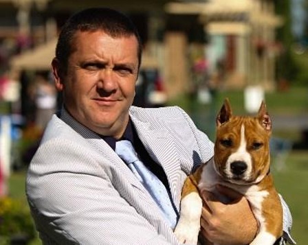 Amerikaanse staffordshireterriër puppy uit Michl R Kennel