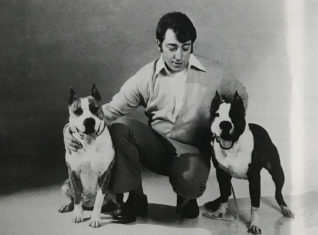 Fred Sindelar with Mistina and Sir Jolly Roger