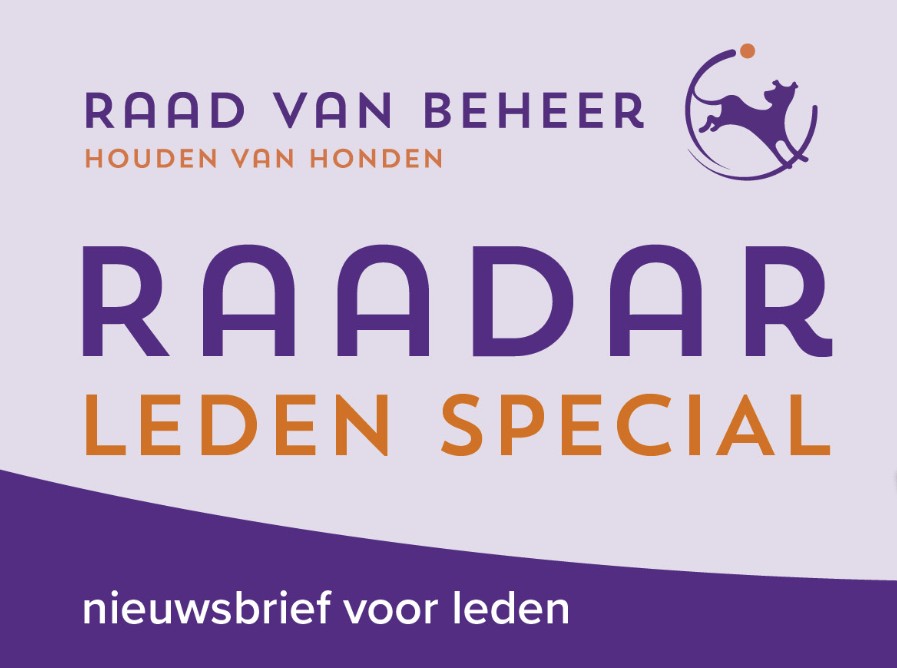 Raad van Beheer ledenmailing - publicatie foknormen rasverenigingen