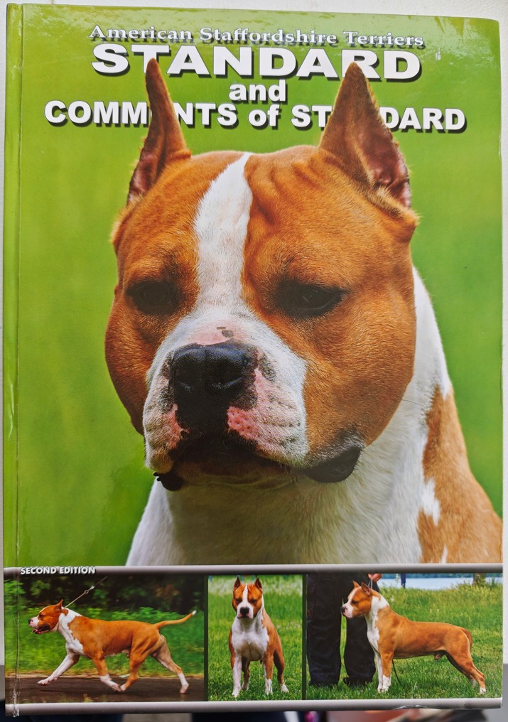 American Staffordshire Terriers Standard and Comments of Standard